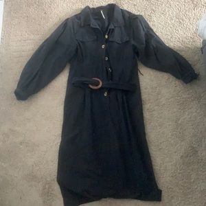 Free People Belted dress